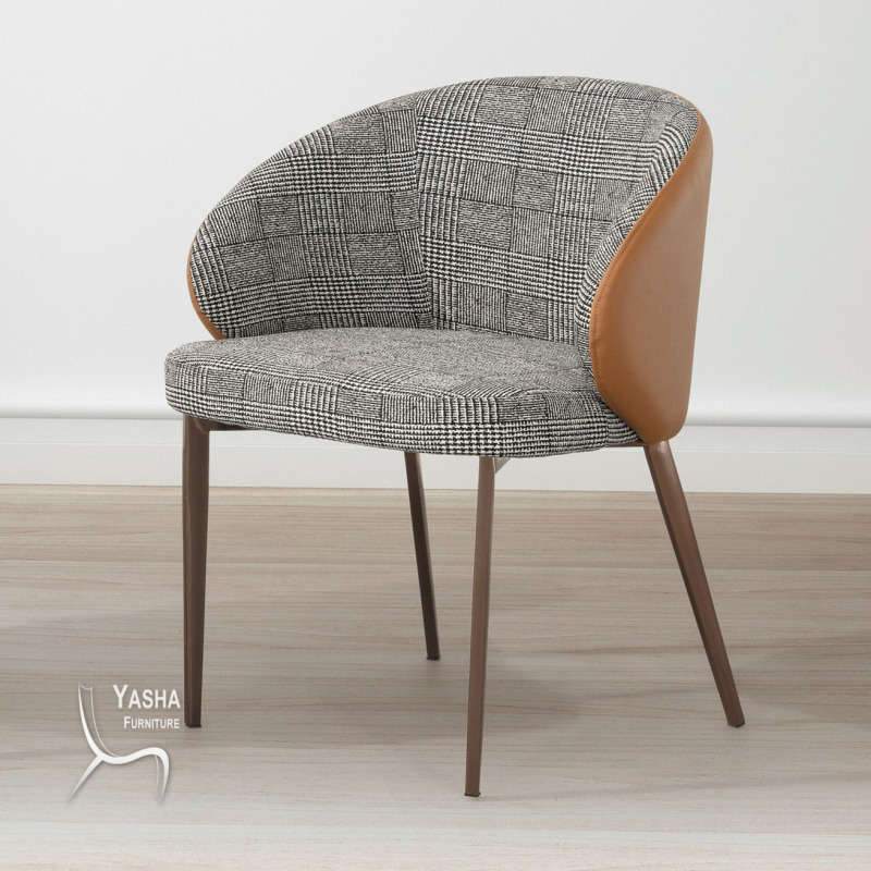 B235-09 布里安休閒椅 (CY821-1)(橘)