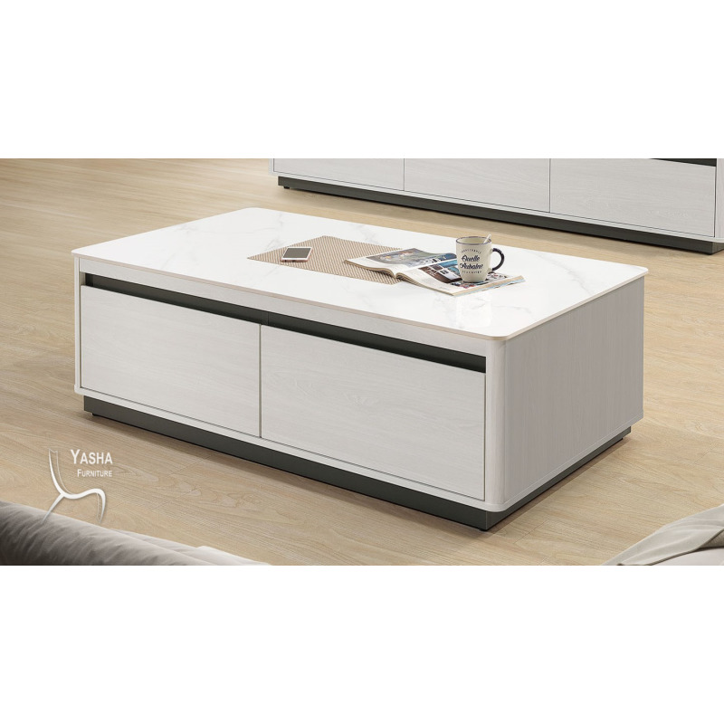 B286-02 卡森4.3尺岩板大茶几 (L201+J105岩板)