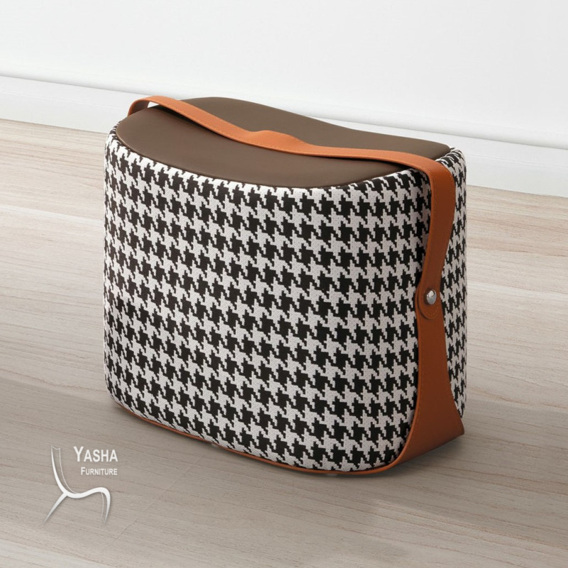 B239-04 梅維斯椅凳 (千鳥格)