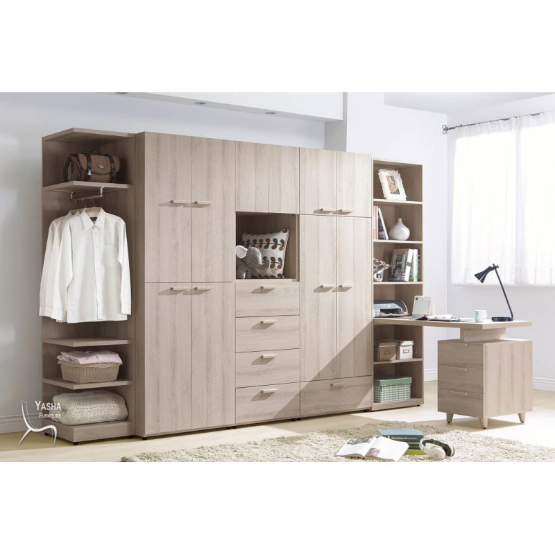 B106-01 珊蒂10.5尺系統式衣櫥
(C111+C112+C113+C114+C108+C109)