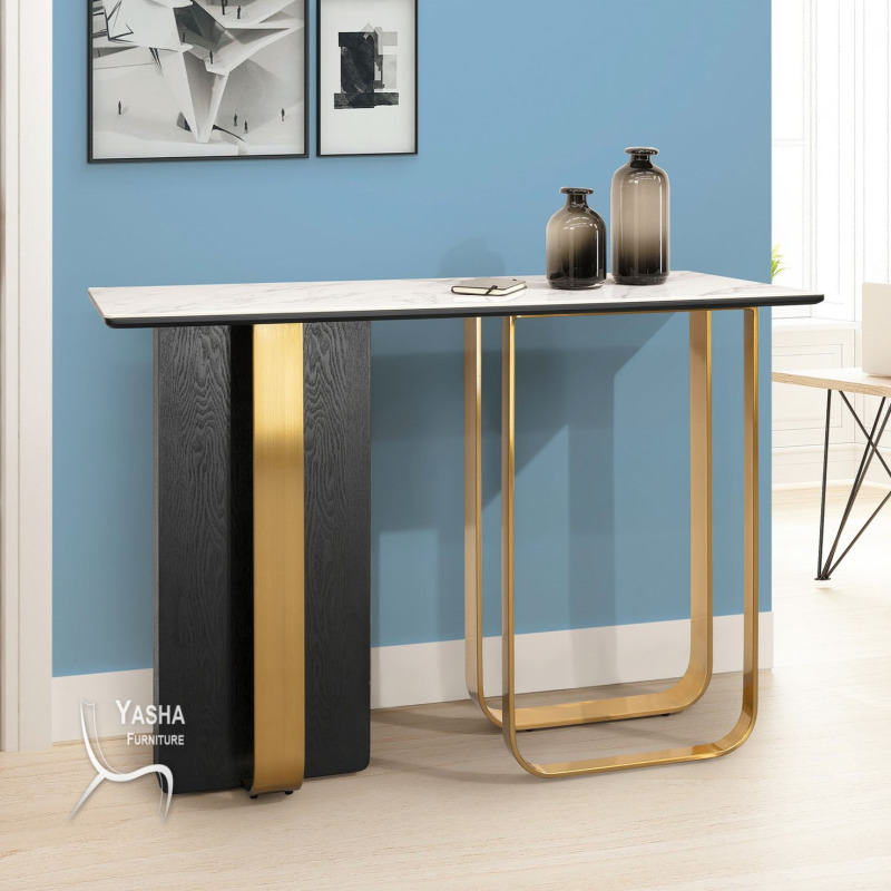 B383-03 克萊夫4.6尺岩板玄關桌 (905)