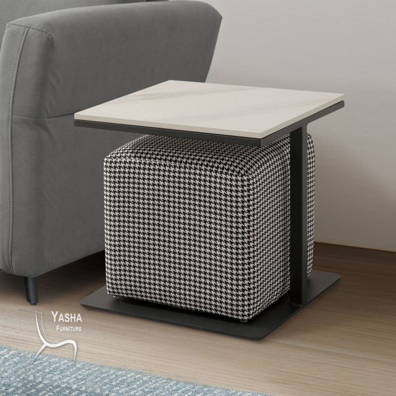 B261-04 布爾文岩板小茶几 (1605B小)