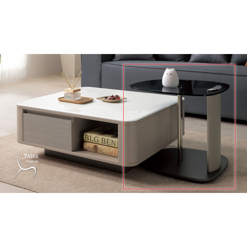 B270-02 古拉斯玻璃小茶几 (TD001)