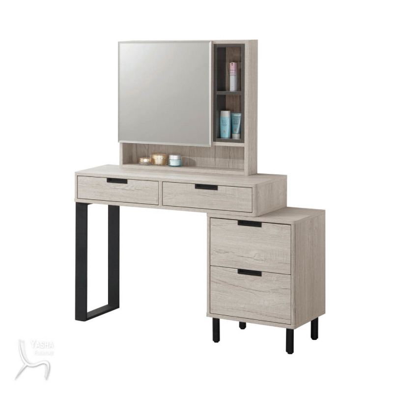 B101-11 溫哥華3尺伸縮鏡台 (含椅)
(H309+H310椅+G305腳)