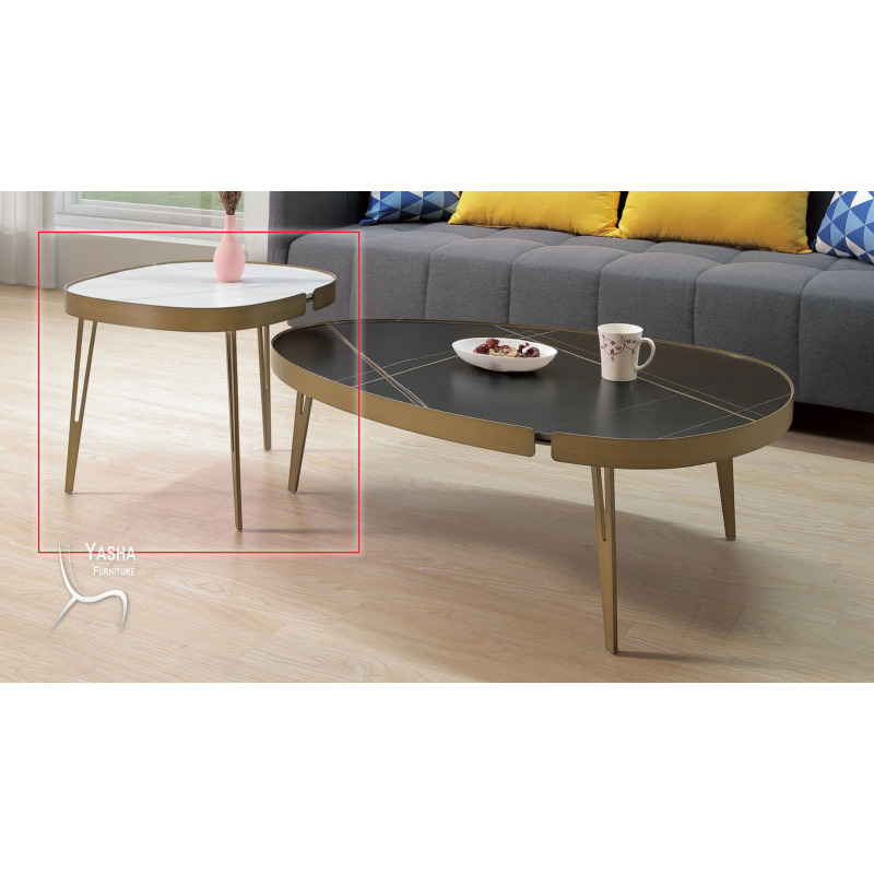 B312-02  卡斯提岩板小茶几 (910小)