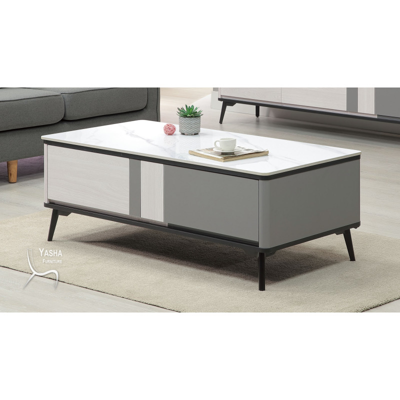 B281-01 羅納岩板大茶几 (M201+J104岩板)