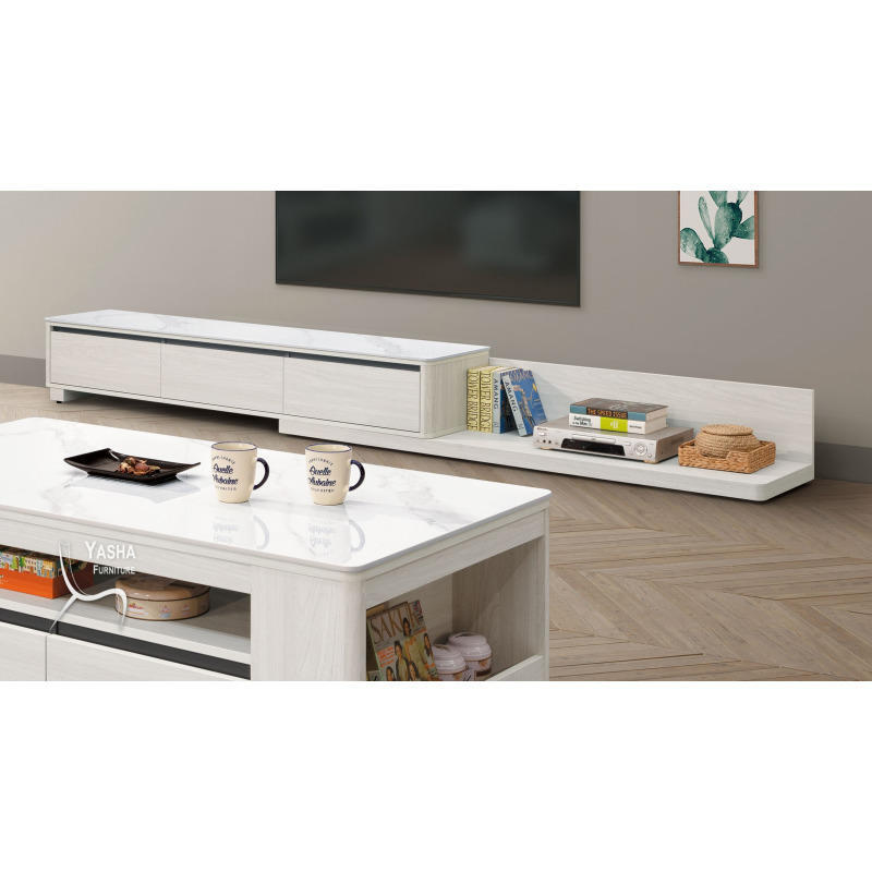 B364-02 卡森6尺岩板伸縮長櫃 (J106+J107岩板)