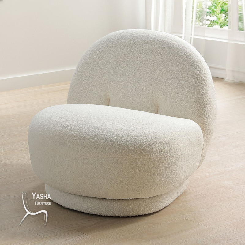 B238-05 芬奇單人椅 (DY0085)(米白)