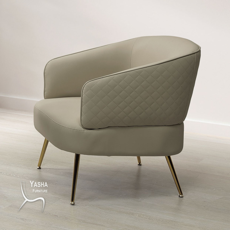 B233-02 李歐貓抓皮休閒椅 (TY002米)