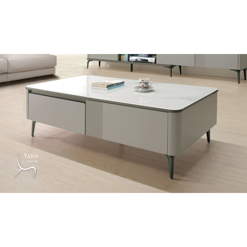 B275-02 卡洛夫岩板大茶几 (C036)