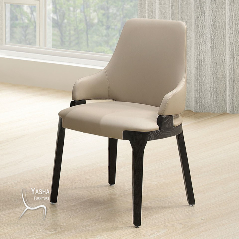 B235-04 荷頓實木休閒椅 (SJ608B)(高背)