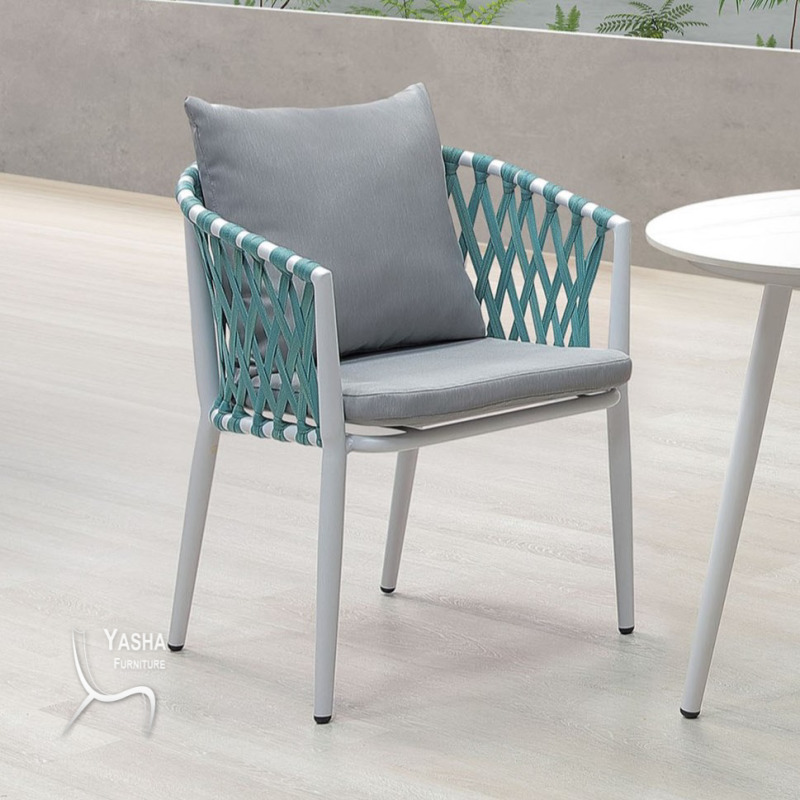 B245-01 瑞絲戶外休閒椅 (YR4001C 白)