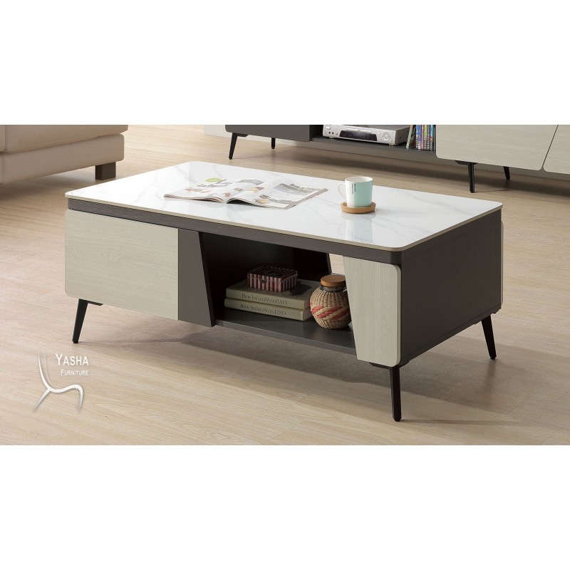 B279-02 亞斯坦岩板大茶几 (L207+J104岩板)