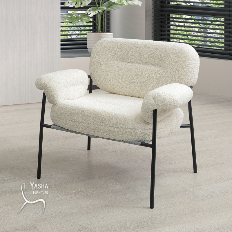 B234-01 艾米休閒椅 (F872白)