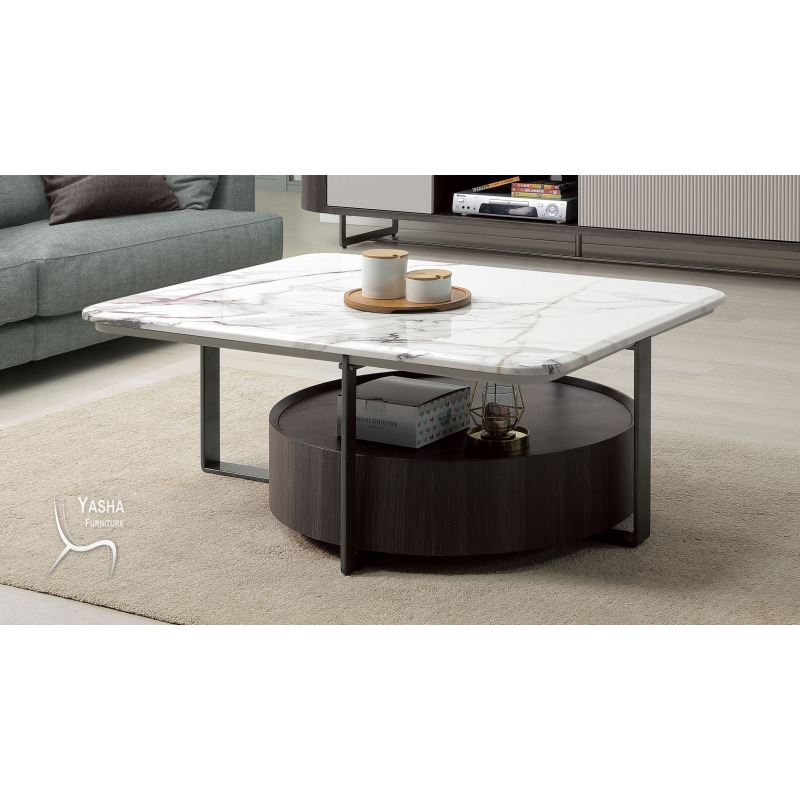 B262-01 舒美特石面大茶几 (2278A)