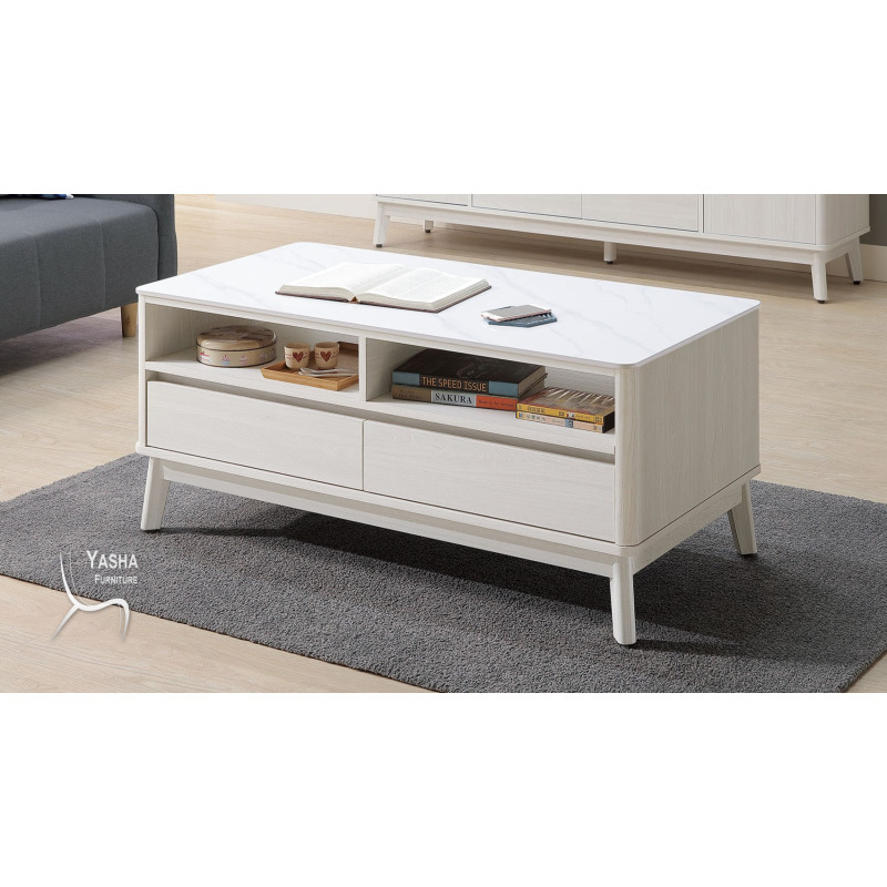 B289-02 米倫4尺岩板大茶几 (L301+J104岩板)