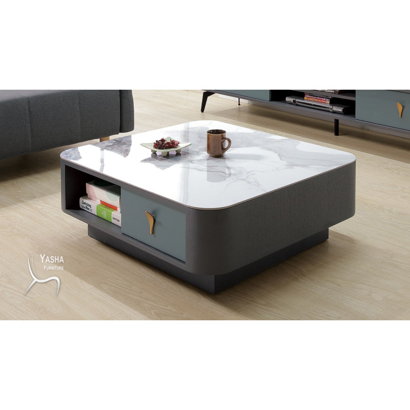 B266-03 喬布朗岩板大茶几 (2260)