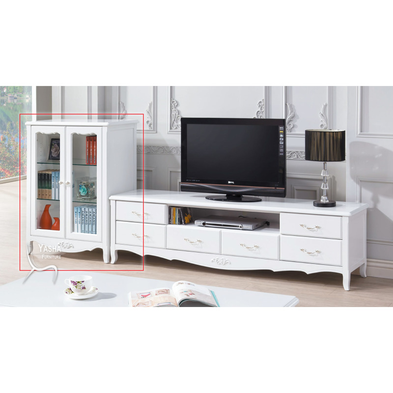 B370-04 艾莉歐風2.7尺展示櫃 (S122)