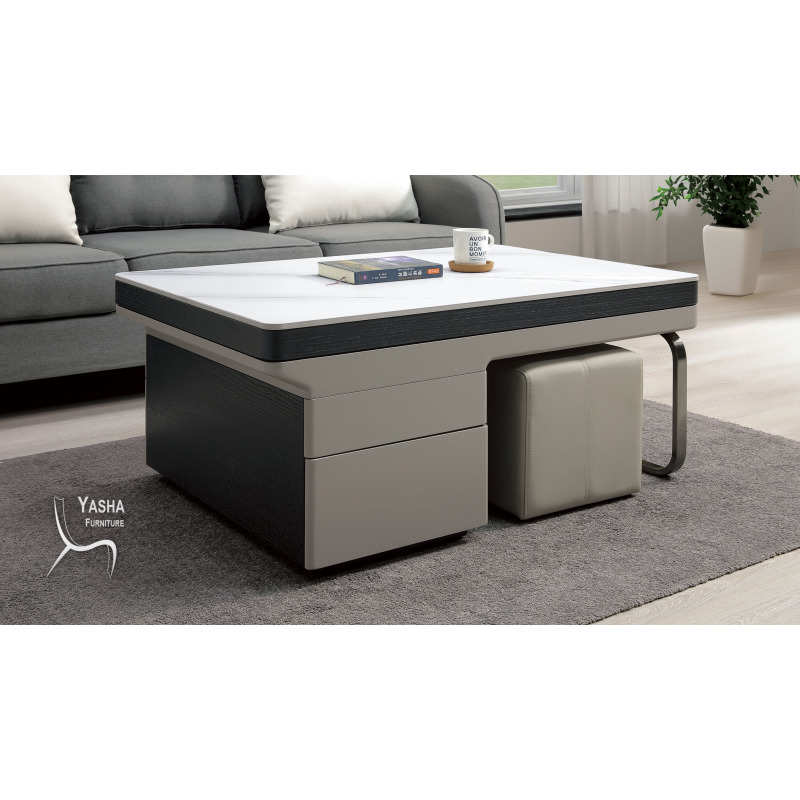 B268-03 弗里達功能岩板茶几 (415)(含凳)