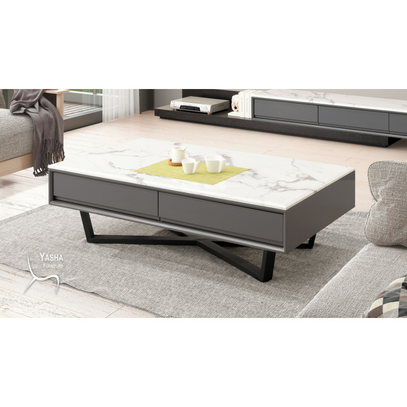 B273-02 道格石面大茶几 (2101)