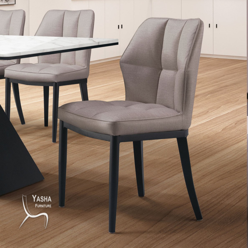 B499-02 戈登餐椅 (MP2500)(灰皮)