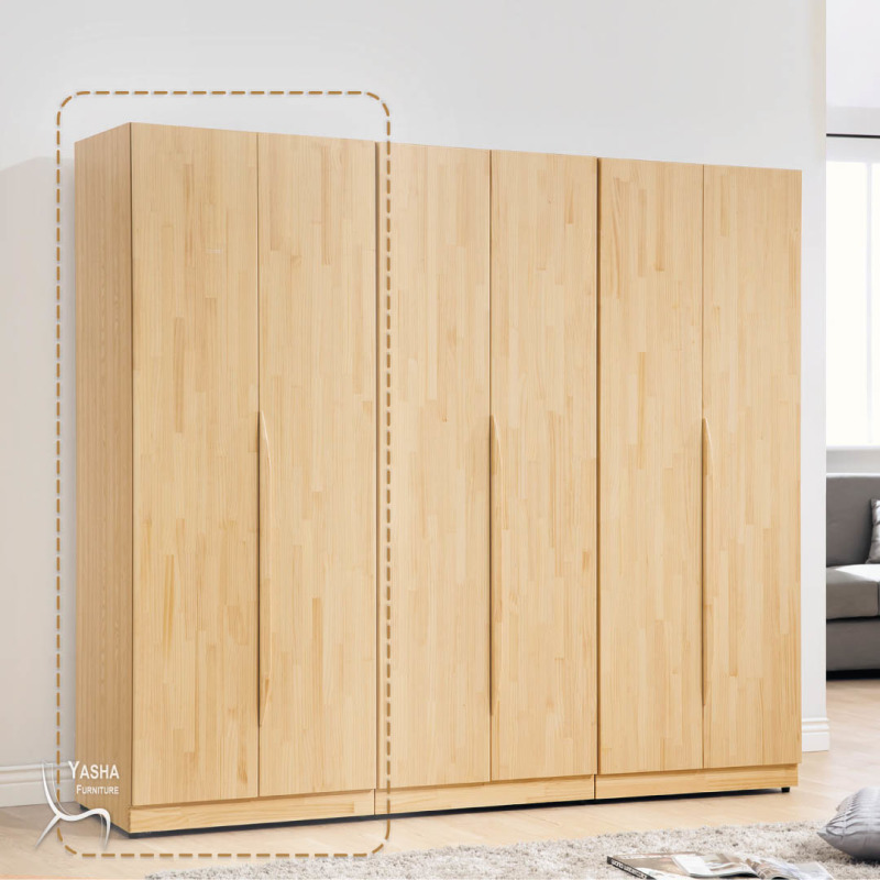 B152-02 羅本北歐2.5尺雙吊衣櫥 (K237)