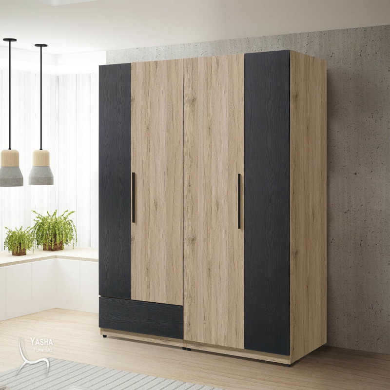 B116-10 墨爾本5×7尺推門衣櫥 (HY756)