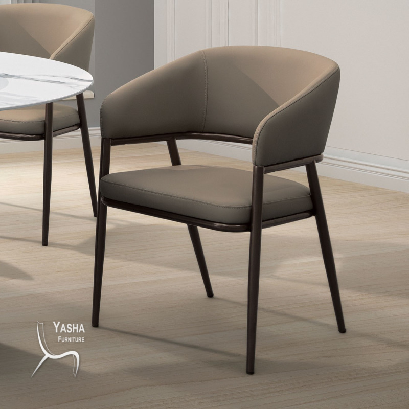 B502-03 史派克餐椅 (M85)(2068-9灰)