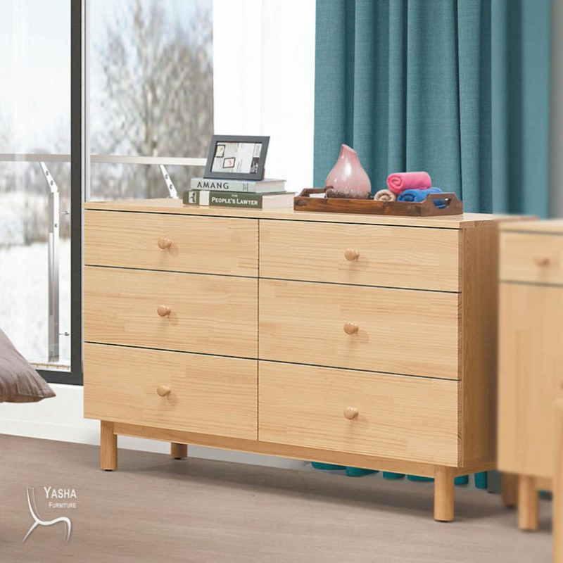 B146-06 哥本哈根實木六斗櫃 (D806)