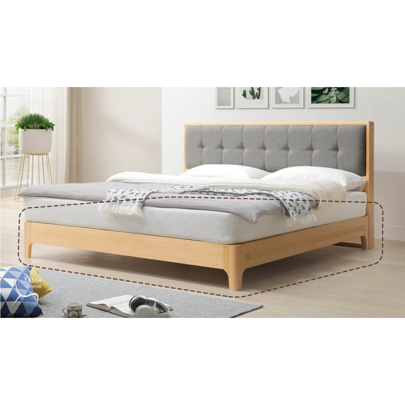 B150-06 挪威本色5尺實木床底(L901)