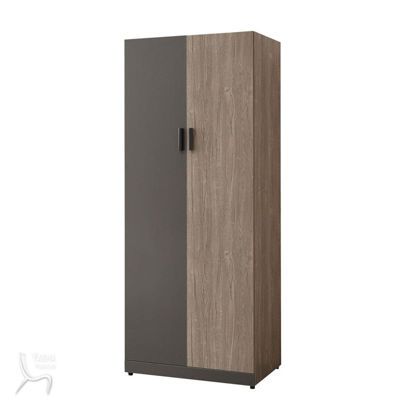 B139-04 布拉格2.7尺雙吊衣櫥 (G212)