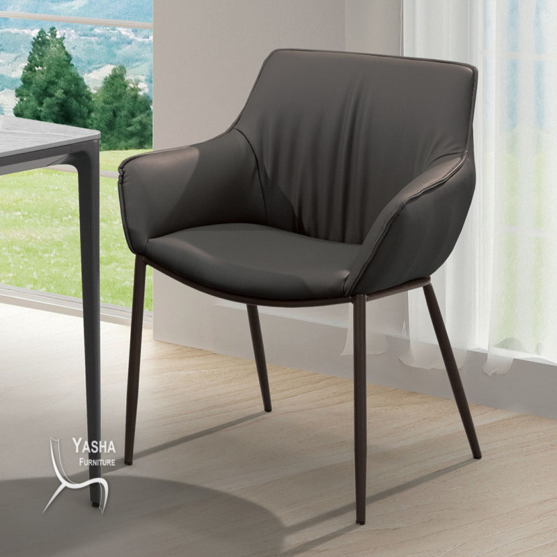 B488-05 卡斯帕餐椅 (M63)(深灰)