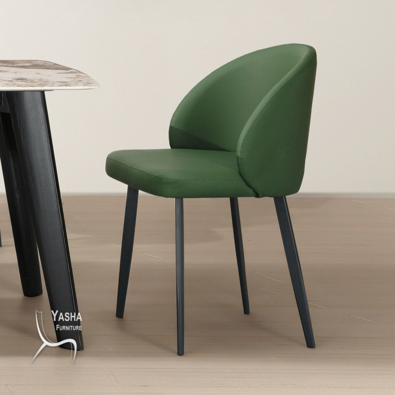 B496-06 梅維斯餐椅 (BT103)(綠皮)