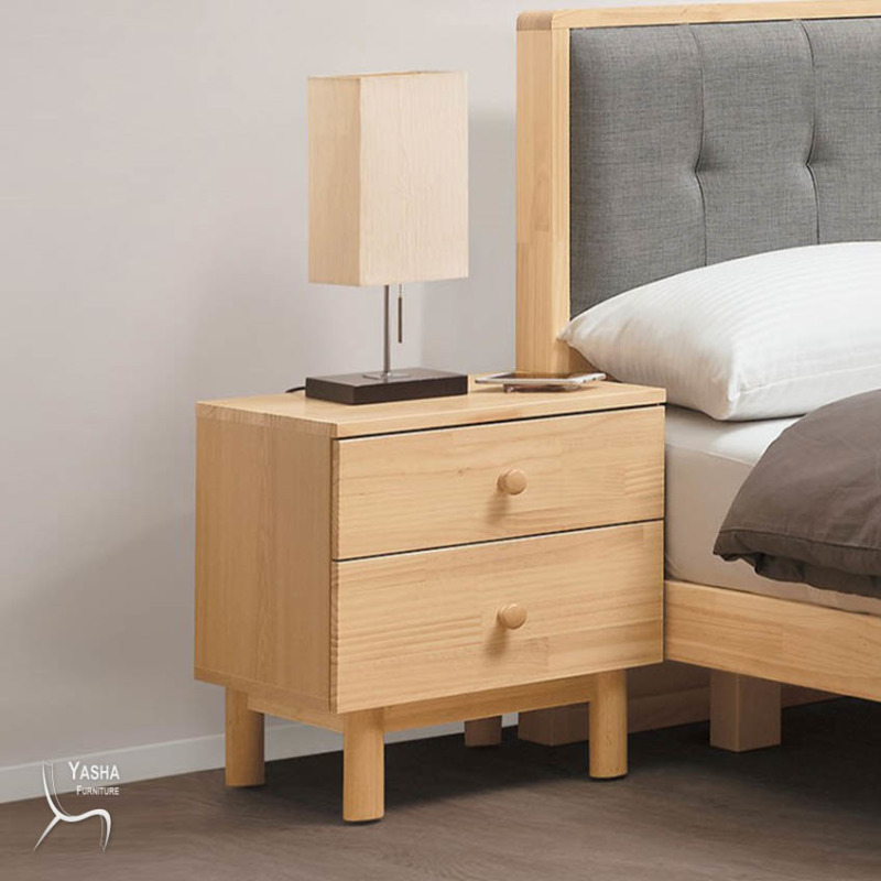 B146-05 哥本哈根實木床頭櫃 (D805)