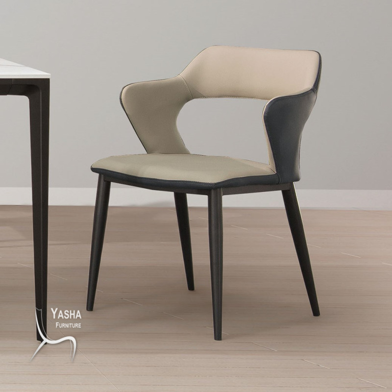 B492-03 弗雷迪餐椅 (A64)(NT3-10 淺灰)