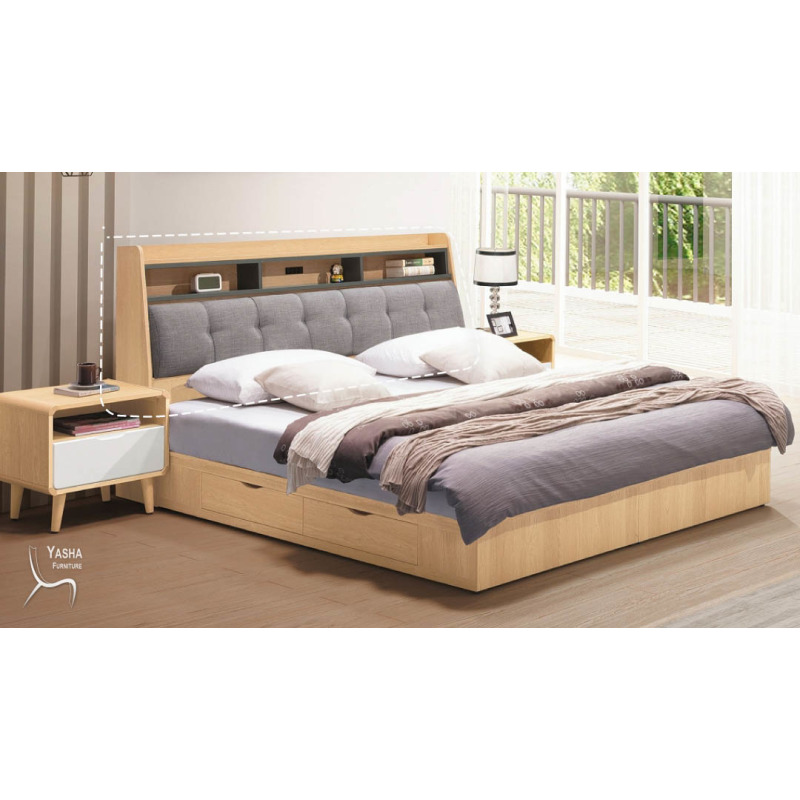 B118-04 貝克6尺床頭 (H502)