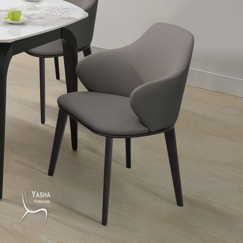 B501-06 米諾瓦實木餐椅 (H368)(17灰)