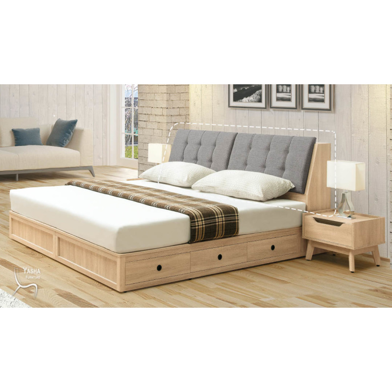 B127-05 奧斯陸6尺床頭 (D202)