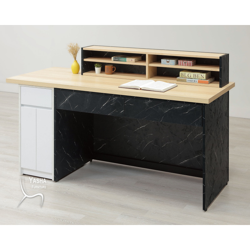 B464-01 羅伯5.8尺櫃檯桌 (坐右) (M233+M259+M240+M262)