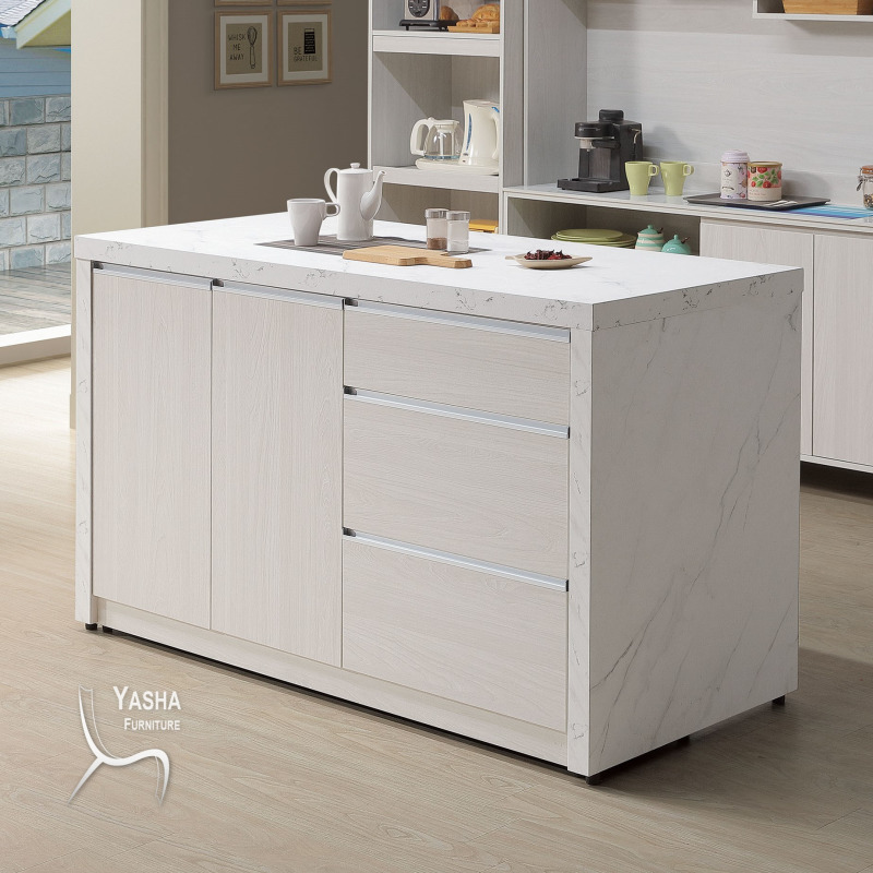 B413-01 泰倫5尺中島桌 (L117)