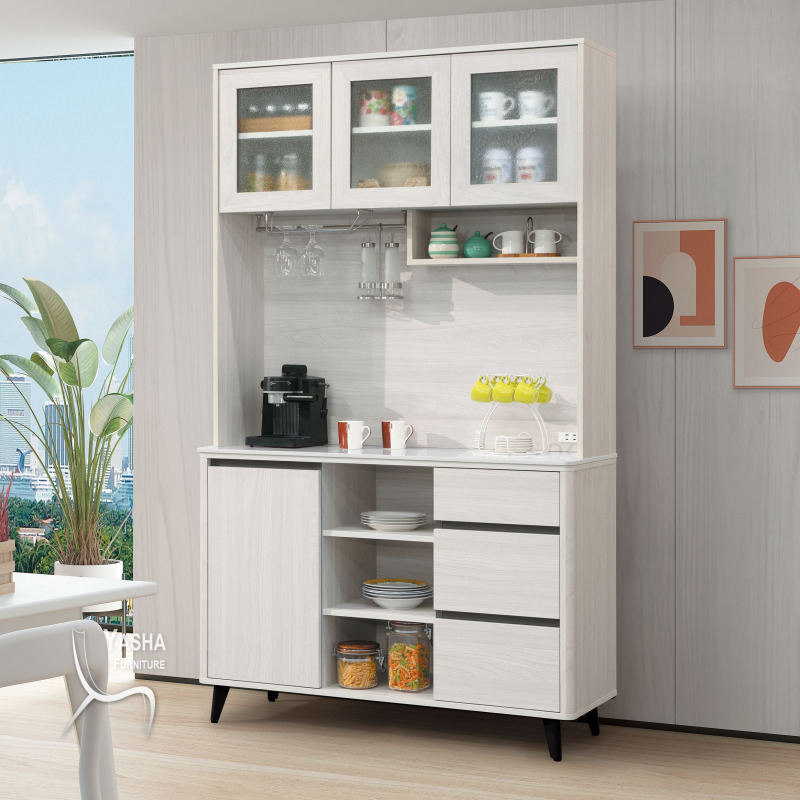 B447-03 卡森4尺收納櫃組(J109+J213+J109岩板)