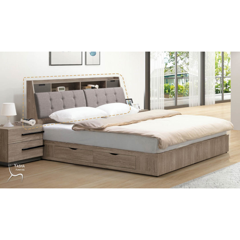 B137-02 奧蘭多5尺床頭 (F301)