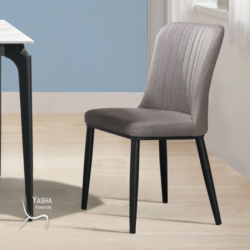 B490-02 里奇餐椅 (A12)(灰皮)