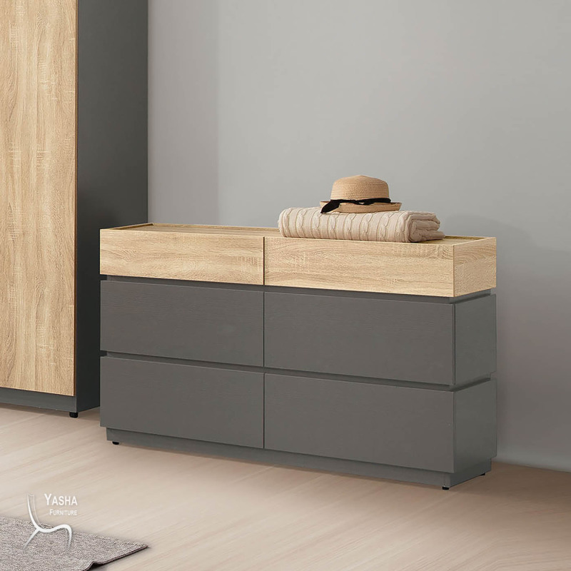 B130-08 奧利佛六斗櫃 (H104)