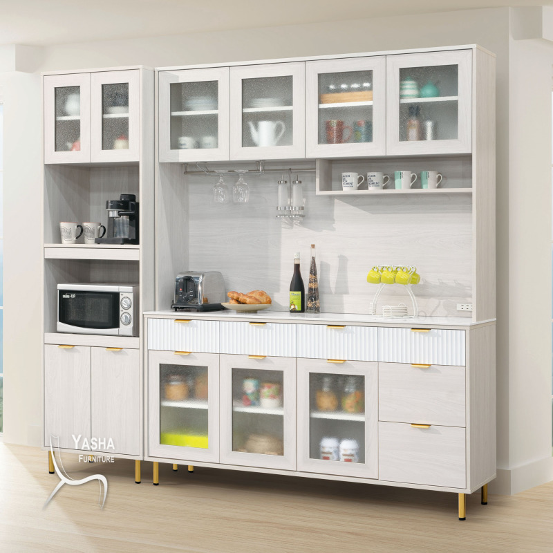 B436-02 黛妮5.3尺收納櫃組 (J254+J214+J212岩板)