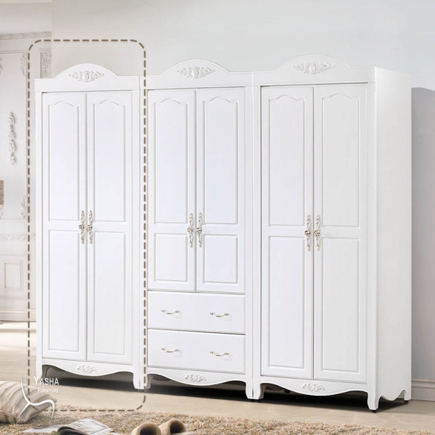 B162-02 艾莉歐風2.7尺雙吊衣櫥 (S105)