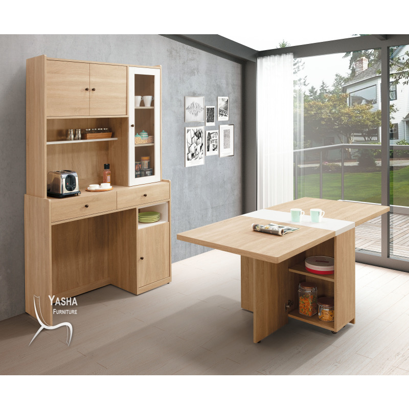 B422-01 奧斯陸4尺餐櫃組 (G526-1+G526-2+G526-3)