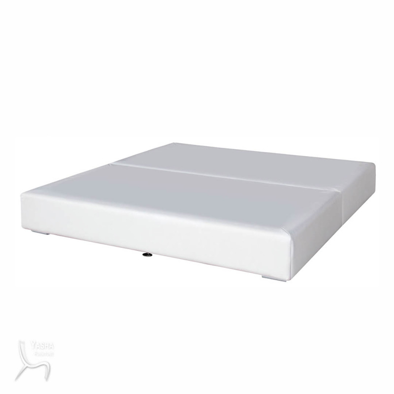 B196-12 白色6×7尺加長皮革厚床底 (A324L)