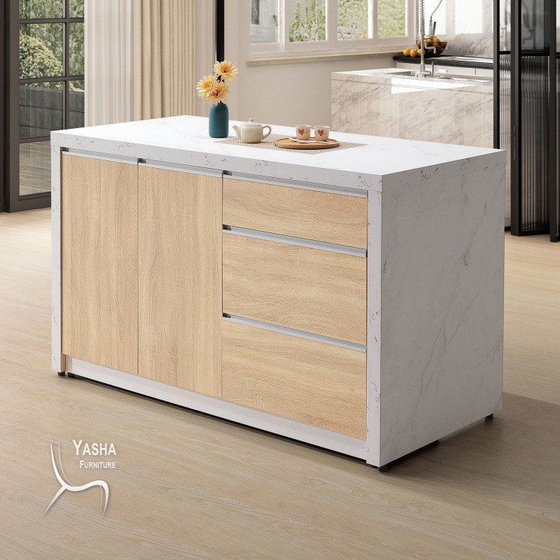 B413-02 貝莉5尺中島桌 (L209)