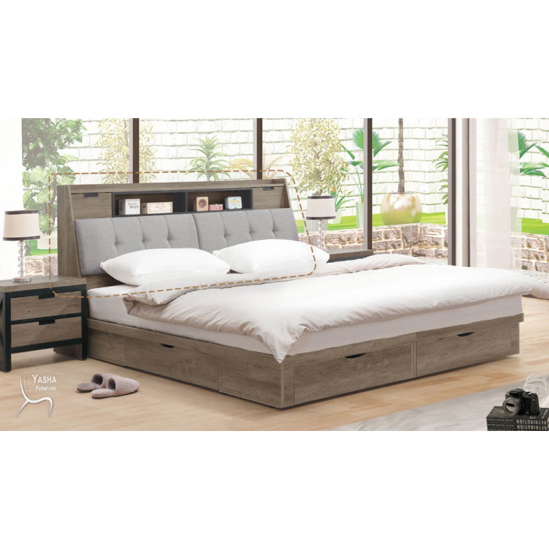 B144-01 漢諾威5尺床頭 (D101)